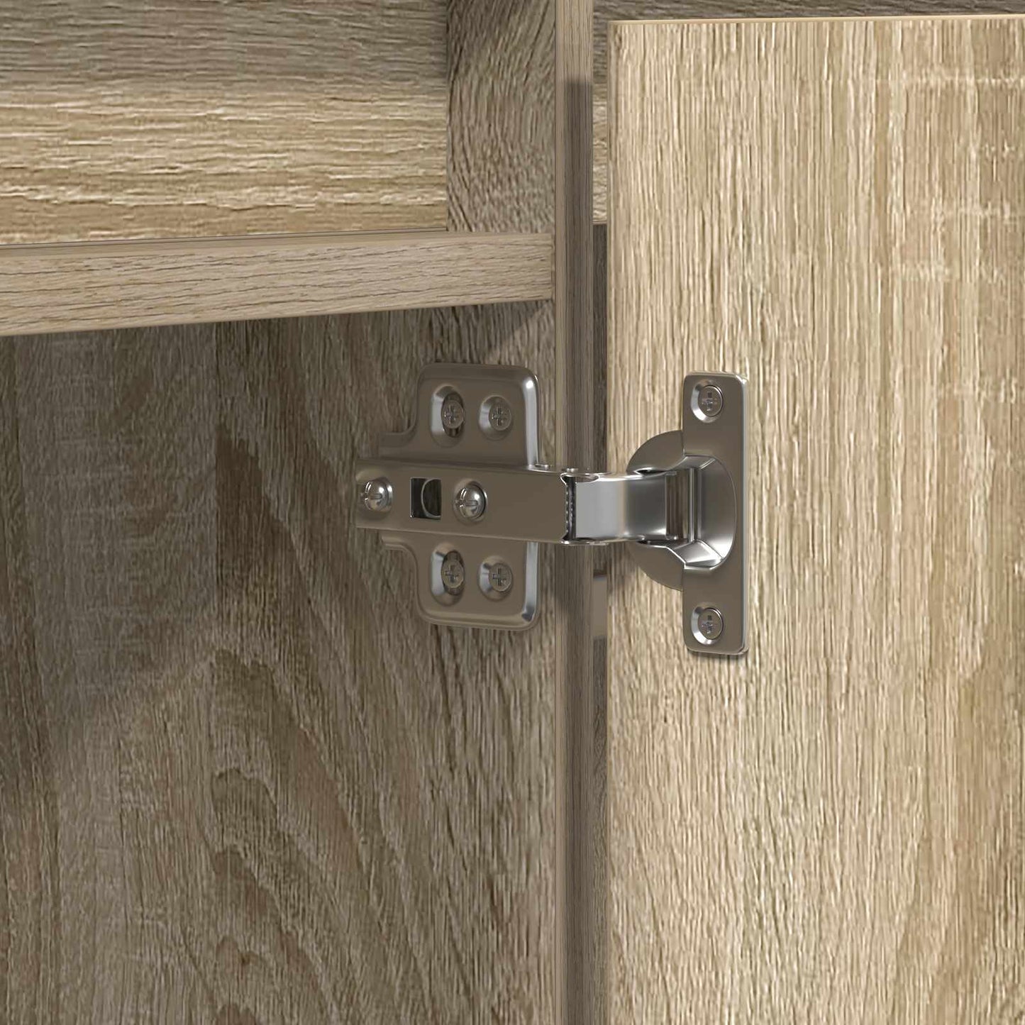 vidaXL TV Cabinet Sonoma Oak 180 x 38 x 49 cm Engineered Wood