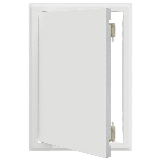 vidaXL Access Panel White 33 x 23 x 3 cm Steel