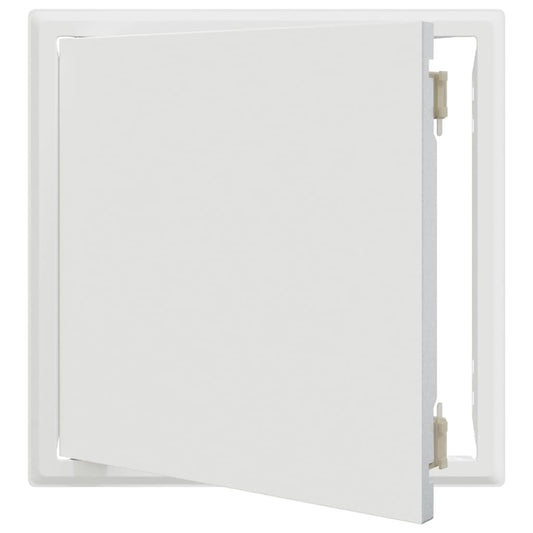 vidaXL Access Panel White 33.5 x 33.5 x 3 cm Steel