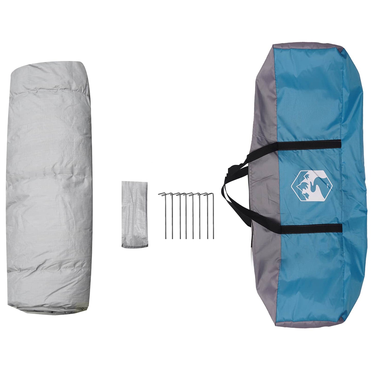 vidaXL Instant Tent 2-Person Quick-Release Blue 160 x 160 x 227 cm