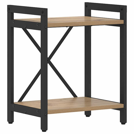 vidaXL Bookshelf 40 x 30 x 50 cm Engineered Wood Artisan Oak
