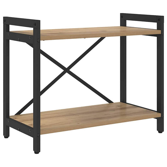 vidaXL Bookshelf 60 x 30 x 50 cm Engineered Wood Artisan Oak