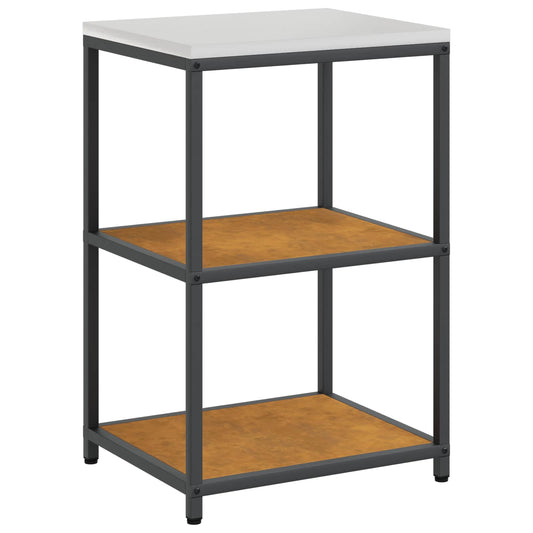 vidaXL Kitchen Storage HATTEM Rusty 60 x 50 x 92 cm Steel