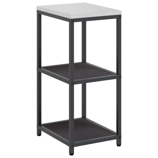 vidaXL Kitchen Storage HATTEM Black 40 x 50 x 92 cm Steel
