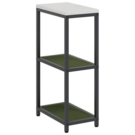 vidaXL Kitchen Storage HATTEM Olive Green 30 x 50 x 92 cm Steel