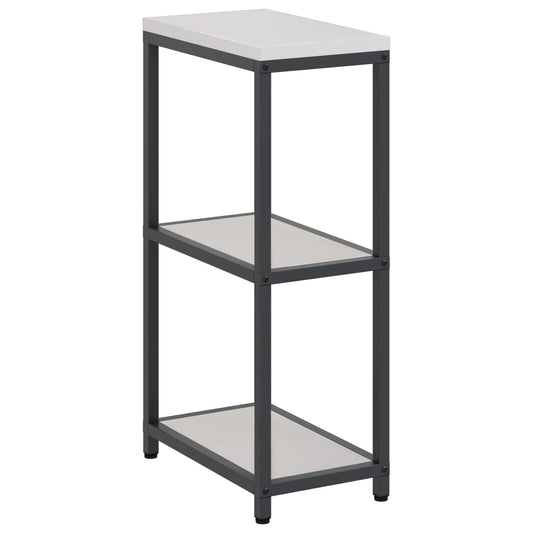 vidaXL Kitchen Storage HATTEM Silver 30 x 50 x 92 cm Steel