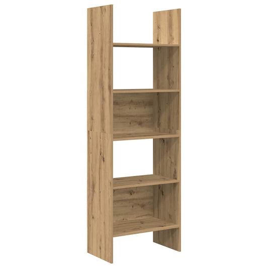 vidaXL Book Cabinet 5-Tier 60 x 35 x 180 cm Engineered Wood