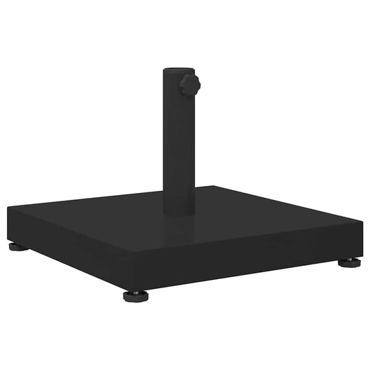 vidaXL Parasol Base Black 45 x 45 x 31.5 cm