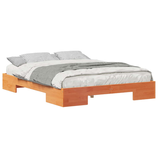 vidaXL Bed Frame Brown 160 x 200 cm