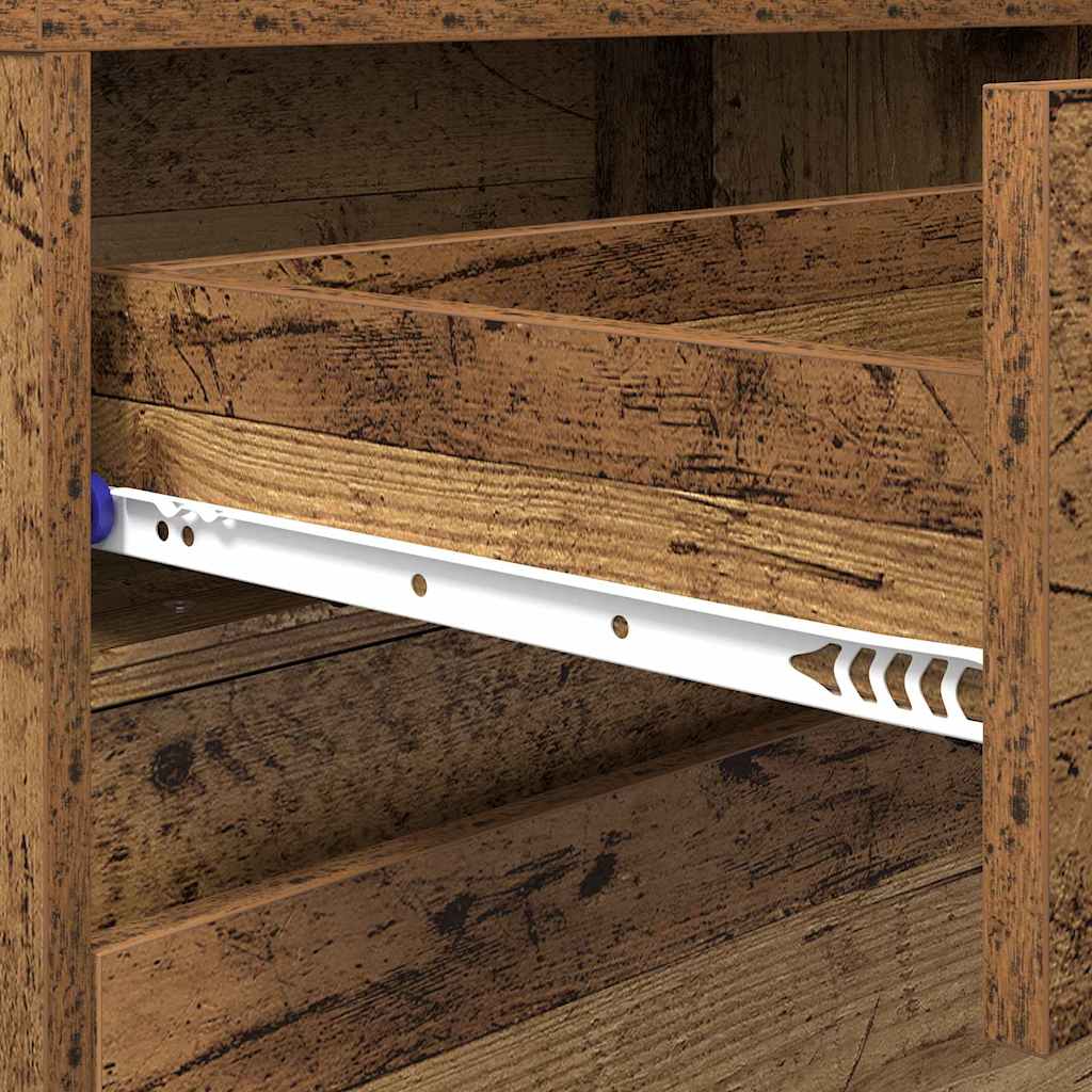 vidaXL TV Units 180 x 34 x 50 cm Old Wood Engineered Wood
