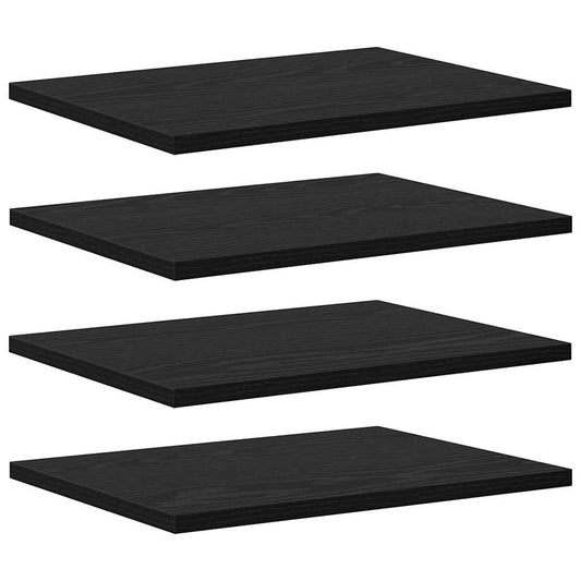 vidaXL Bookshelf Board 3-Tier 4 pcs 40 x 30 x 1.5 cm Engineered Wood