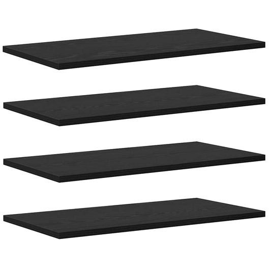 vidaXL Bookshelf Board 3-Tier 4 pcs 60 x 30 x 1.5 cm Engineered Wood