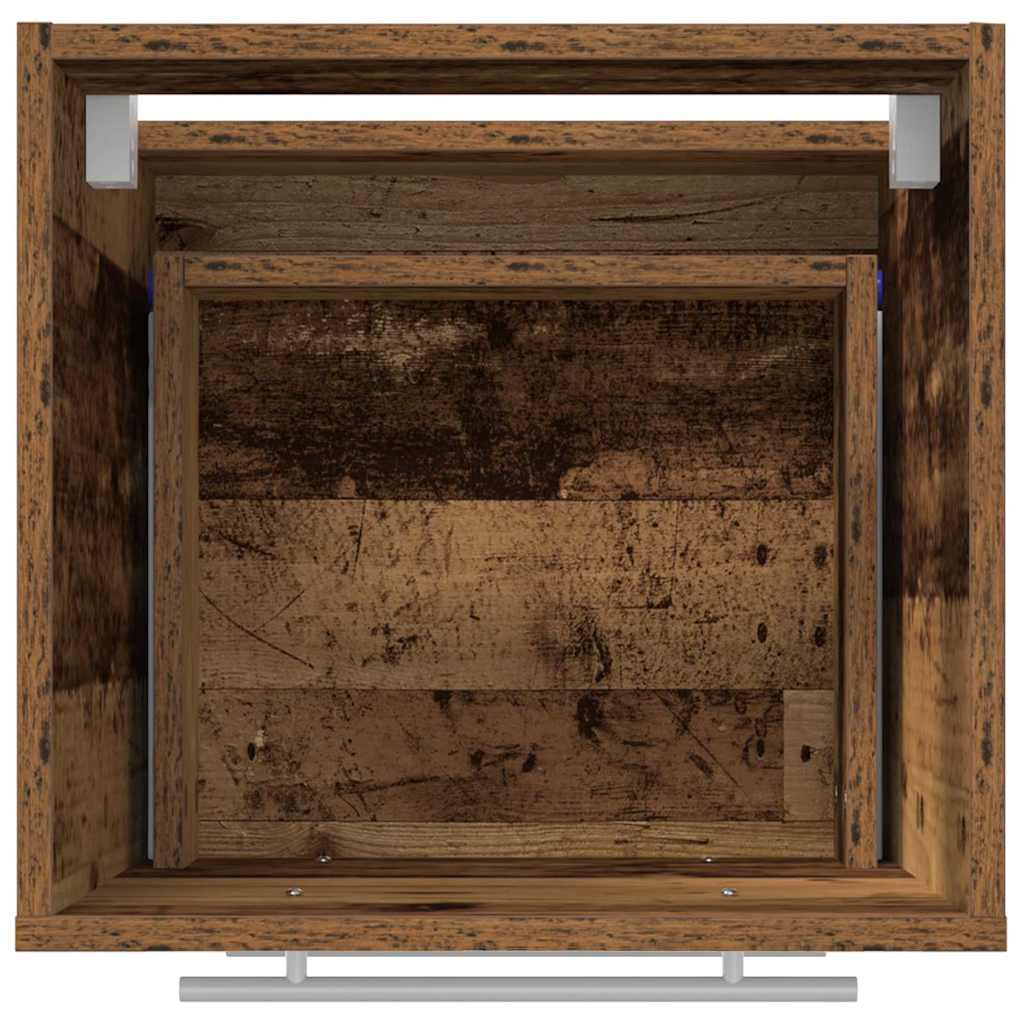 vidaXL Bathroom Furniture Set with Drawer Brown 41 x 38.5 x 48 cm