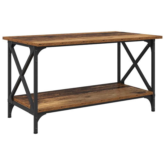 vidaXL Coffee Table Old wood 80 x 45 x 45.5 cm Engineered wood