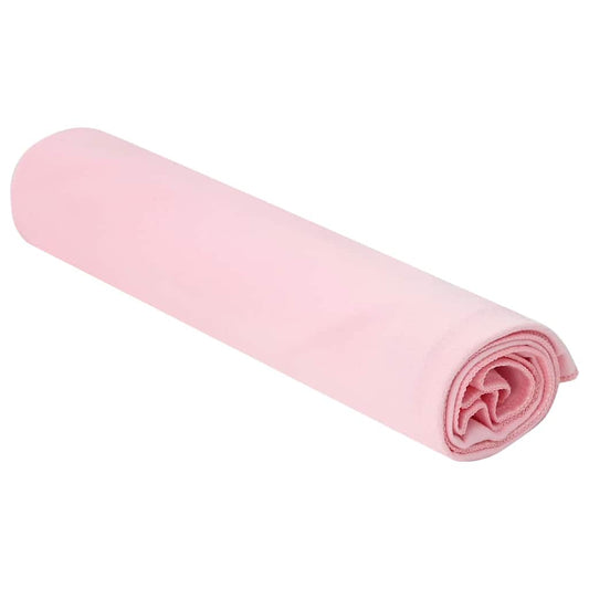 vidaXL Sports Towels 2 pcs Pink 100 x 50 cm Polyester and polyamide