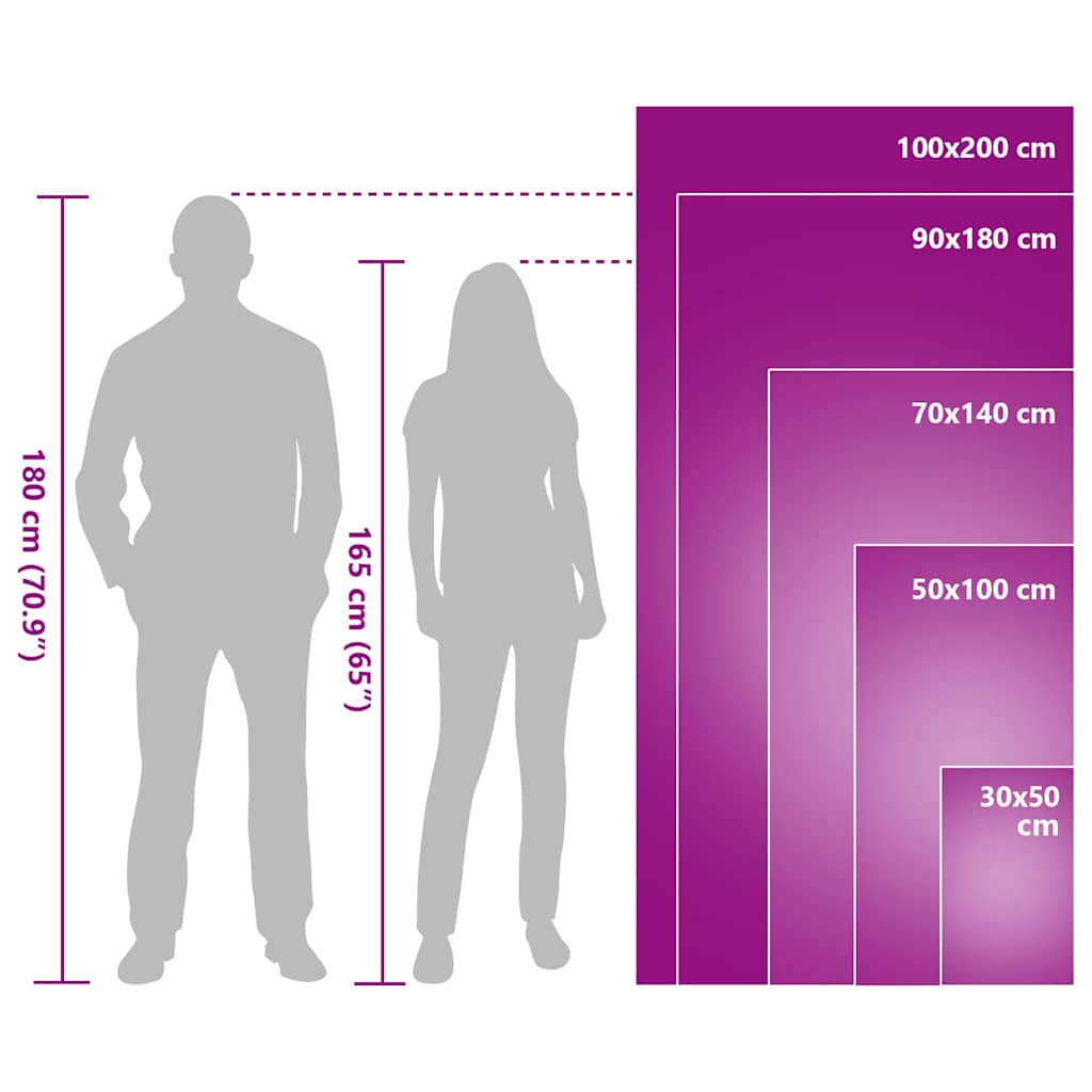 vidaXL Sports Towels 2 pcs Pink 180 x 90 cm Polyester and polyamide