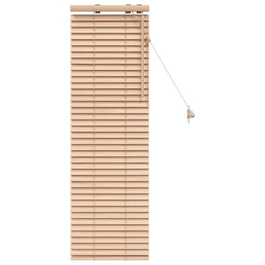 vidaXL Venetian Blind Oak Look 50 x 130 cm 35 mm Solid Paulownia Wood