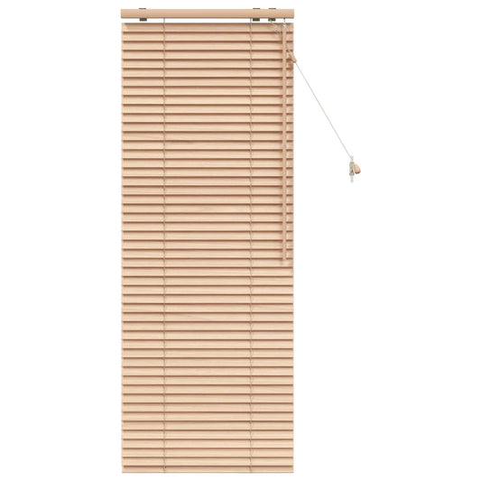 vidaXL Venetian Blind Oak Look 65 x 160 cm 35 mm Solid Paulownia Wood