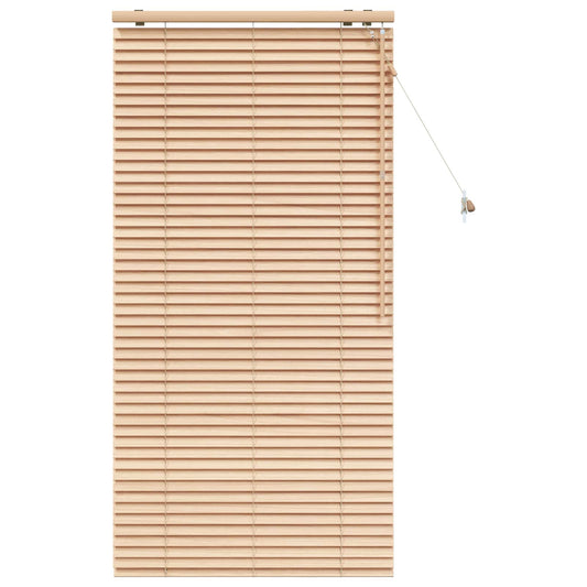 vidaXL Venetian Blind Oak Look 75 x 160 cm 35 mm Solid Paulownia Wood
