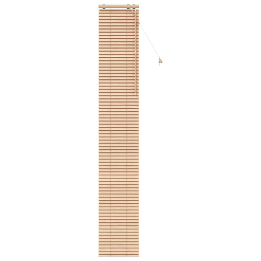 vidaXL Venetian Blind Oak Look 45 x 250 cm 35 mm Solid Paulownia Wood