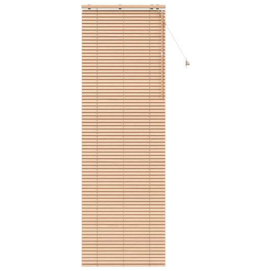 vidaXL Venetian Blind Oak Look 70 x 250 cm 35 mm Solid Paulownia Wood