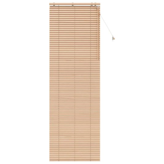 vidaXL Venetian Blind Oak Look 90 x 250 cm 35 mm Solid Paulownia Wood