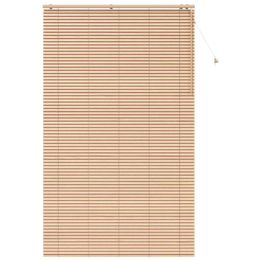 vidaXL Venetian Blind Oak Look 155 x 250 cm 35 mm Solid Paulownia Wood