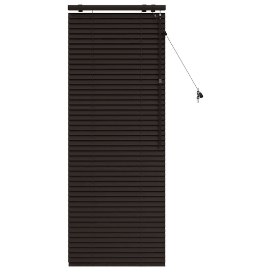 vidaXL Venetian Blind Dark Brown 55 x 160 cm 35 mm