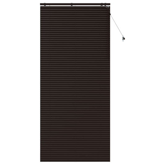 vidaXL Venetian Blind Dark Brown 115 x 250 cm 35 mm