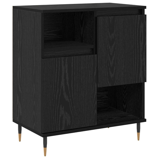 vidaXL Sideboard Black Oak 60 x 35 x 70 cm