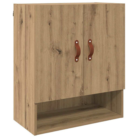 vidaXL Wall Cabinet 60 x 31 x 70 cm Engineered wood Artisan oak