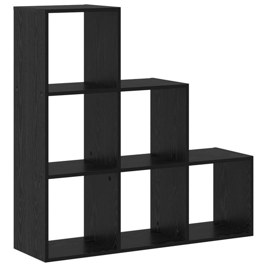 vidaXL Room Divider Bookcase 6-Tier 99 x 29 x 99 cm Engineered Wood