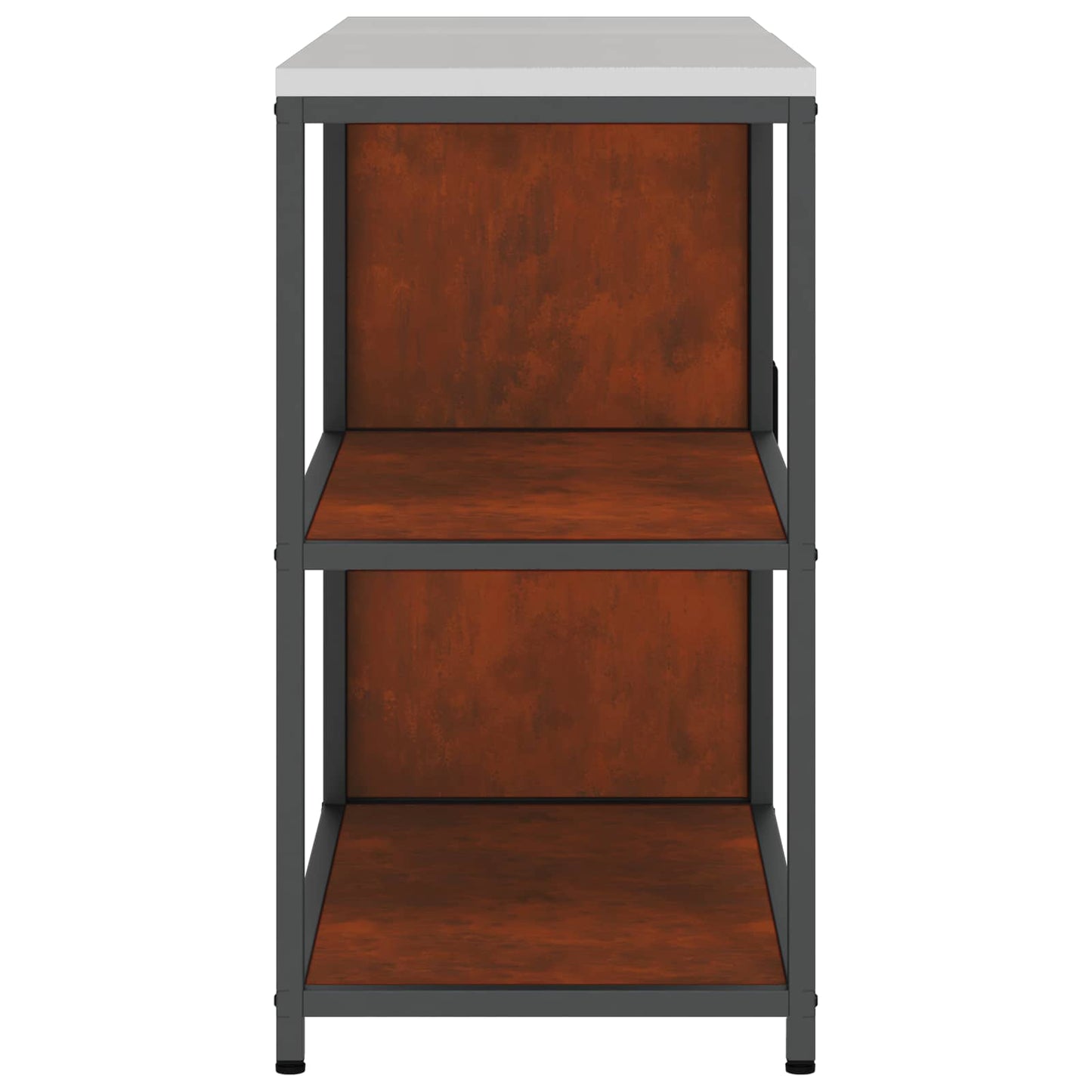 vidaXL Kitchen Storage Set HATTEM 2 pcs Rusty Steel