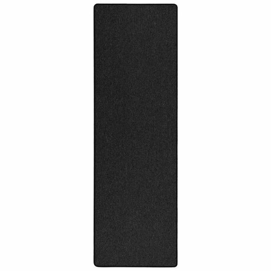 vidaXL Carpet Runner Anthracite 80 x 500 cm 100% Polypropylene