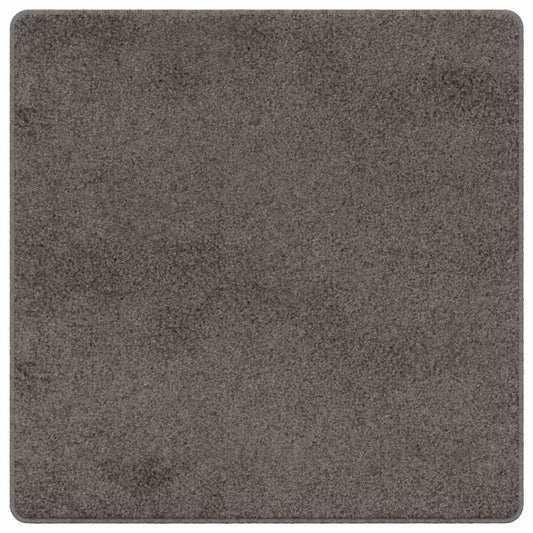 vidaXL Carpet Runner Grey 100 x 100 cm 100% Polypropylene Tuft