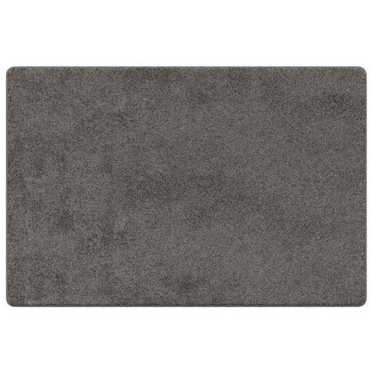 vidaXL Carpet Runner Grey 100 x 150 cm 100% Polypropylene Tuft