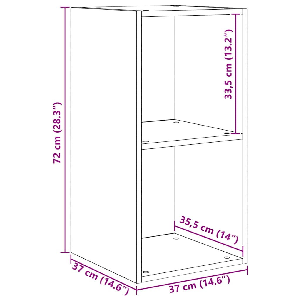 vidaXL TV Cabinet Set 4 pcs Old Wood Engineered Wood