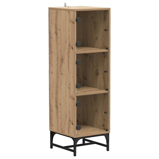vidaXL Sideboard Artisan Oak 35 x 37 x 117 cm