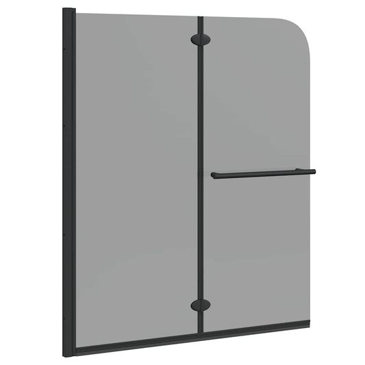vidaXL Shower Enclosure Dark Transparent 120 x 140 cm