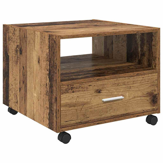 vidaXL Coffee Table Old Wood 55 x 55 x 45cm Engineered Wood