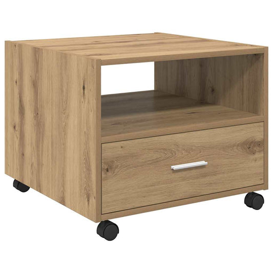 vidaXL Coffee Table Artisan Oak 55 x 55 x 45cm Engineered Wood