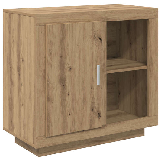 vidaXL Sideboard Artisan Oak 80 x 40 x 75 cm Engineered Wood