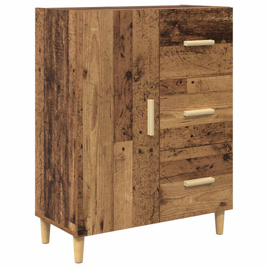vidaXL Sideboard Old wood 34 x 69.5 x 90 cm Engineered Wood