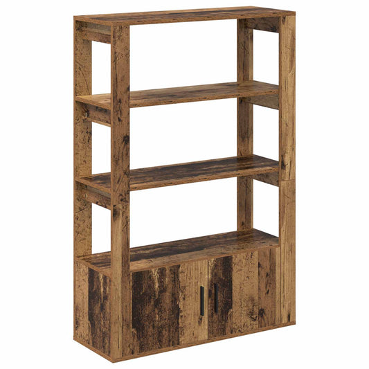 vidaXL Sideboard Old wood 30 x 80 x 119.5 cm Engineered Wood