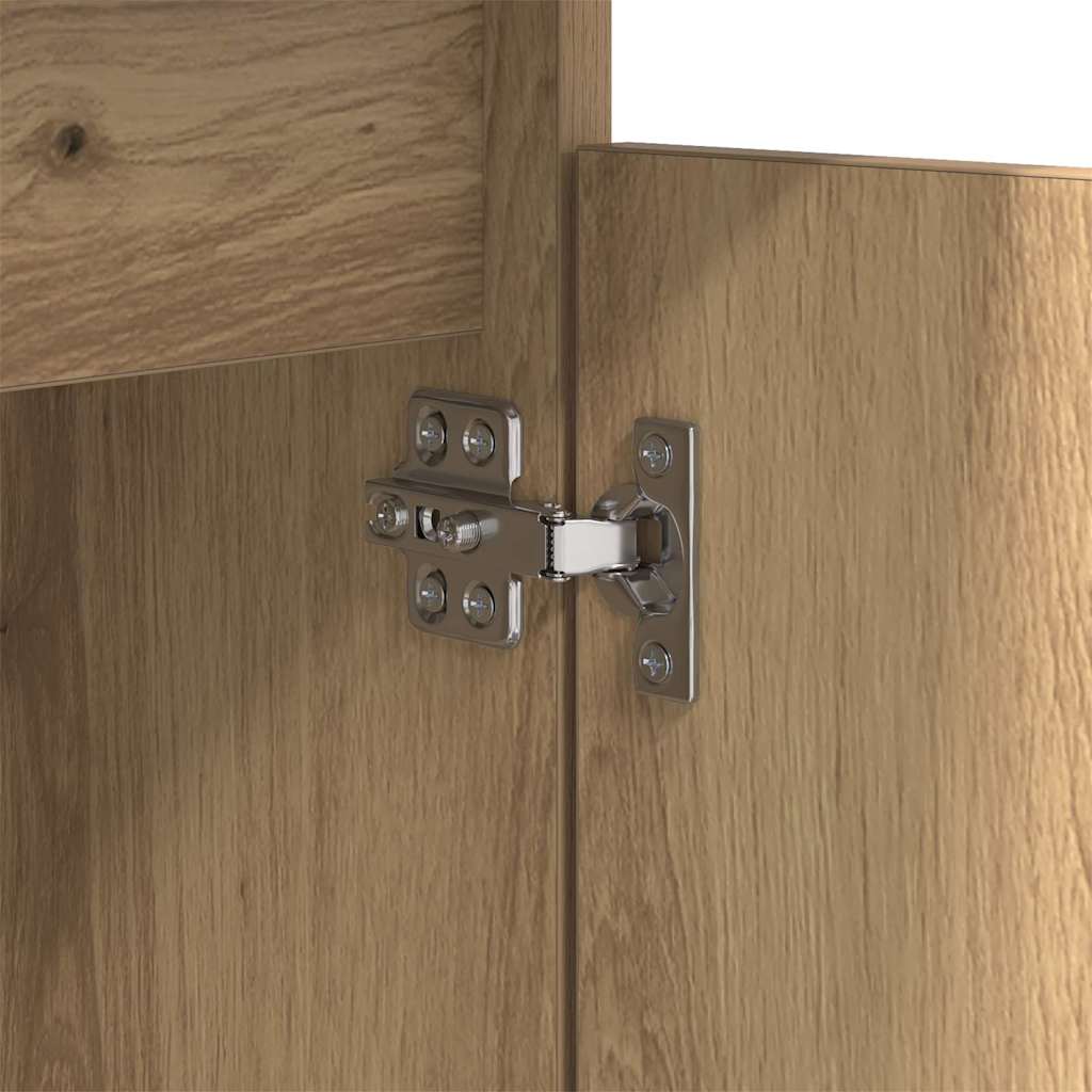vidaXL Bedside Cabinet 2 pcs Artisan Oak 40 x 35 x 70 cm