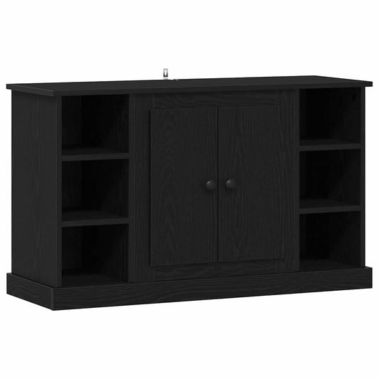vidaXL Sideboard Black Oak 100 x 35.5 x 60 cm Engineered Wood