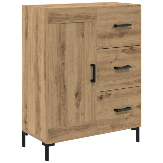 vidaXL Sideboard Artisan oak 69.5 x 34 x 90 cm Engineered Wood