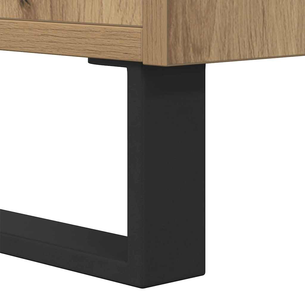 vidaXL Sideboard Artisan Oak 34.5 x 34 x 90 cm