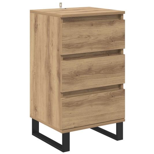 vidaXL Sideboard Artisan oak Engineered Wood