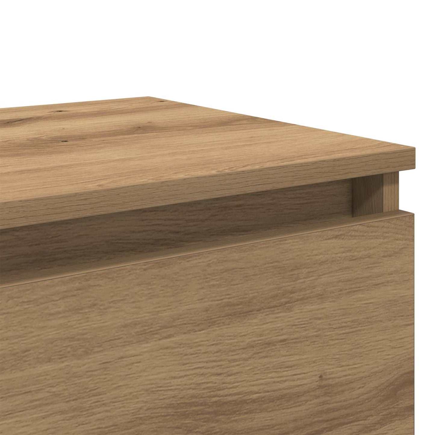 vidaXL Bedside Cabinet 2 pcs Artisan Oak 40 x 35 x 50 cm